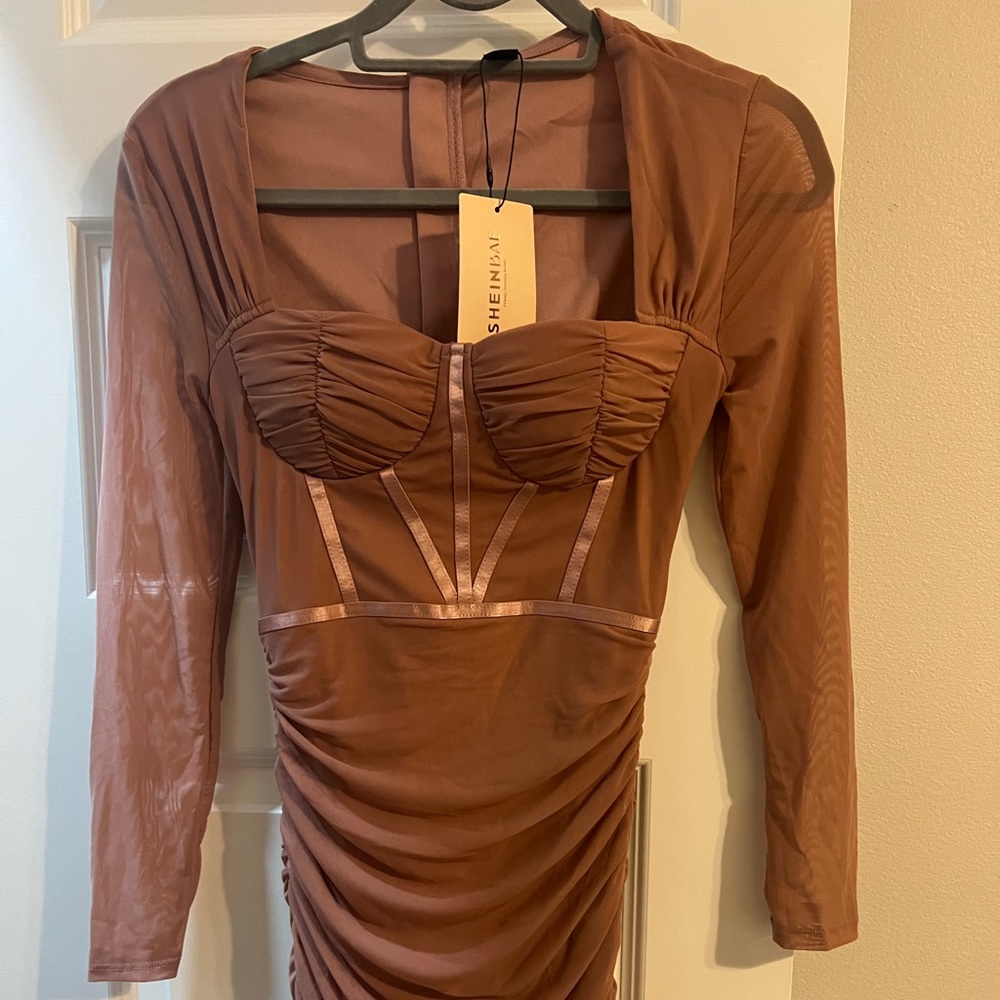 SHEIN midi dress sz M